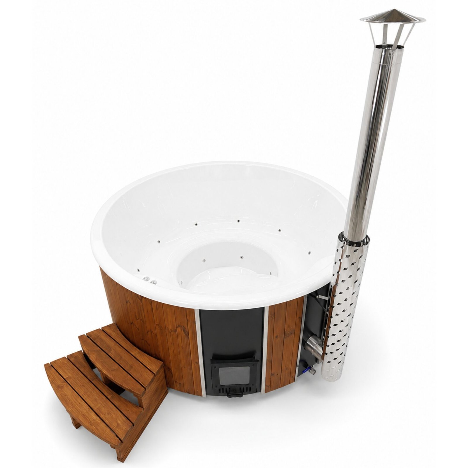 Bauqua Amber wood-fired hot tub